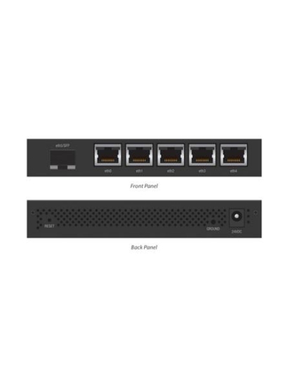 EDGEROUTER X, 6-PORT, POE, SFP