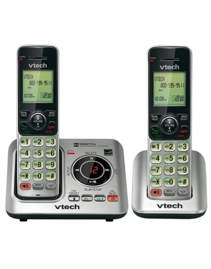 Vtech 2-handset Cordless CID/ITAD