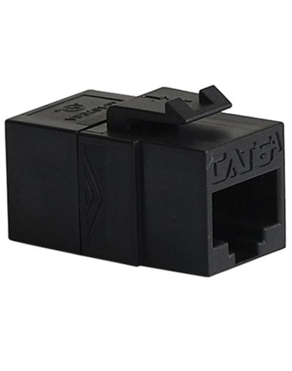 MODULE, COUPLER, CAT 6 25 PK, BLACK