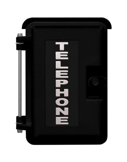 Black Heavy-Duty Outdoor Enclosure