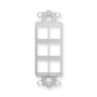 INSERT, DECOREX, HD, 6-PORT, WHITE