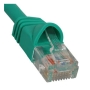 PATCH CORD, CAT 5e, MOLDED BOOT, 1' GN