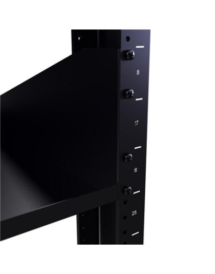 RACK SHELF, 15in DEEP SINGLE, 3 RMS