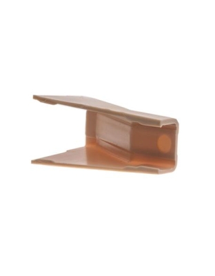 CEILING ENTRY AND CLIP 1 1/4 IVORY 10PK