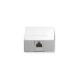 SURFACE MOUNT JACK, 6P6C, WHITE
