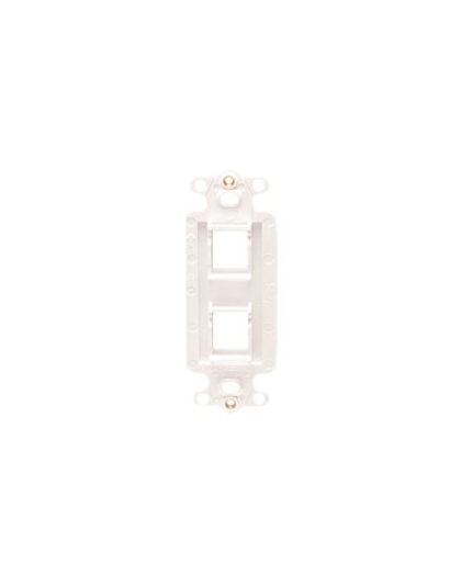 INSERT, DECOREX, 2-PORT, WHITE