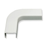 FLAT ELBOW, 3/4in, WHITE, 10PK