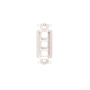 INSERT, DECOREX, 3-PORT, WHITE