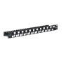 PATCH PANEL,BLANK,CAT 6A UTP,24PORT,1RMS