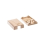 SURFACE MOUNT BOX, ELITE, 1-PORT, IVORY
