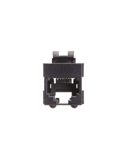 MODULE, COUPLER, RJ-11, PIN 1-1, BLACK