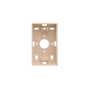 MOUNTING BOX, LOW-PROFILE, 1-GANG, IVORY