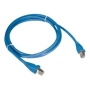 PATCH CORD, CAT6A, FTP, 3FT, BLUE