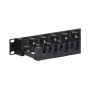 PATCH PANEL,CAT 6A, 24-P,1RMS
