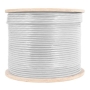 CAT6A 650MHZ UTP CABLE, CMP, WHITE