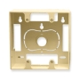 MOUNTING BOX, 2-GANG, IVORY