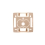 MOUNTING BOX, 2-GANG, IVORY