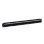 PATCH PANEL, CAT 6A, 24-PORT, 1 RMS