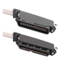 25PR CABLE ASSEMBLY, F-M,90degrees, 15'