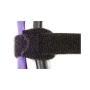 VELCRO CABLE TIE, 8", BLACK, 100PK