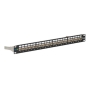 PATCH PANEL,CAT 6A,SHIELDED 24-P,1RMS