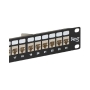 PATCH PANEL,CAT 6A,SHIELDED 24-P,1RMS