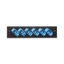 ADAPTER PANEL, 3 DUPLEX SC, 6F, BLUE, SM
