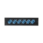 ADAPTER PANEL, 3 DUPLEX SC, 6F, BLUE, SM