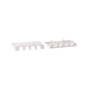 SURFACE MOUNT BOX, ELITE, 4-PORT, WHITE