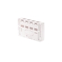 SURFACE MOUNT BOX, ELITE, 4-PORT, WHITE