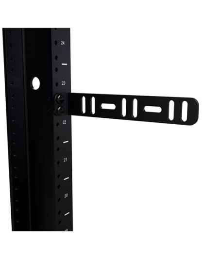 PANEL, CABLE MGMT, L BRACKET, BK 25 PK