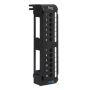 PATCH PANEL, VERT, CAT 6, 12-PORT, 6 PK