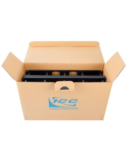 CABLE MGMT METAL RING & COVER, 2U, 6PK