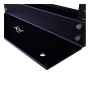 DISTRIBUTION RACK BLACK, 6FT 38 RMS