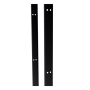 DISTRIBUTION RACK BLACK, 6FT 38 RMS