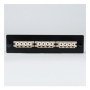 ADAPTER PANEL, 3 QUAD LC, 12F, BEIGE, MM