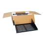 RACK SHELF, 15in SINGLE VENTED,3RMS, 2PK