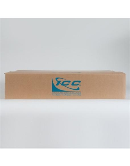RACK ENCLOSURE, FIBER, 4-PANEL , 1 RMS