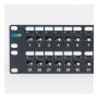 PATCH PANEL,CAT6A, FEED-THRU 48-P,2RMS