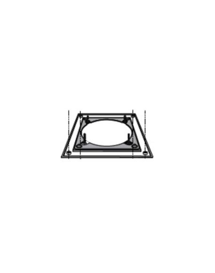 Square Grill HD 8 INCH Spkr