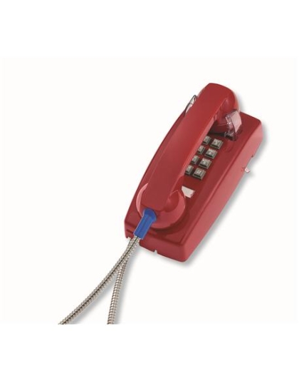 255447ARC20M Wall Phone w/Armored Cord