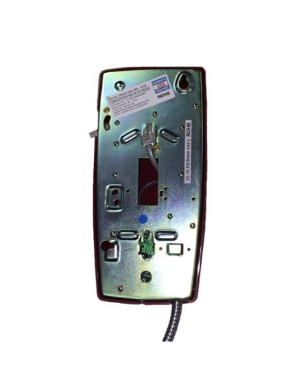 255447ARCNDL Wall Phone w/Armored Cord