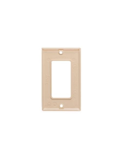 Decorex Faceplate 1Gang IVORY