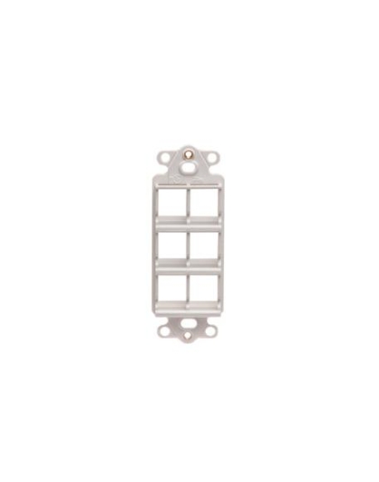 INSERT, DECOREX, HD, 6-PORT, WHITE