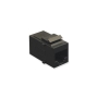 MODULE, COUPLER, CAT 6, BLACK