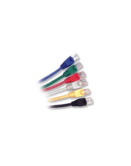 PATCH CORD, CAT 5e, MOLDED BOOT, 1' RD