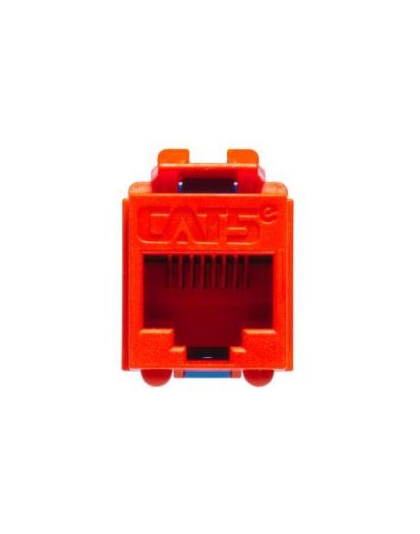 MODULE, CAT 5e, HD, 25 PK, ORANGE