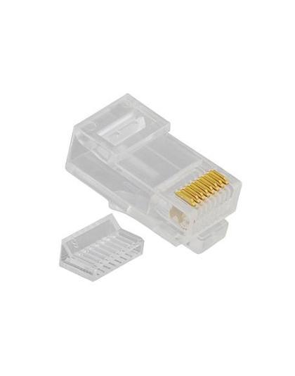 PLUG, 8P8C, CAT 5E, STRANDED, 100PK