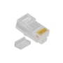 PLUG, 8P8C, CAT 5E, STRANDED, 100PK