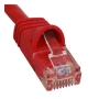 PATCH CORD, CAT 6, MOLDED BOOT, 10'  RD